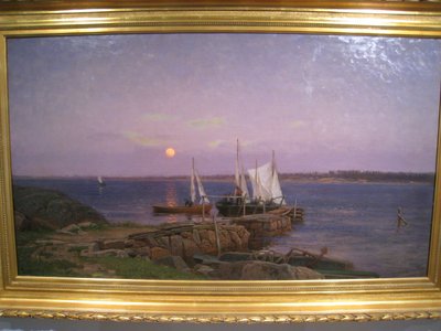 Summer Night at Arisholmen by Amaldus Nielsen